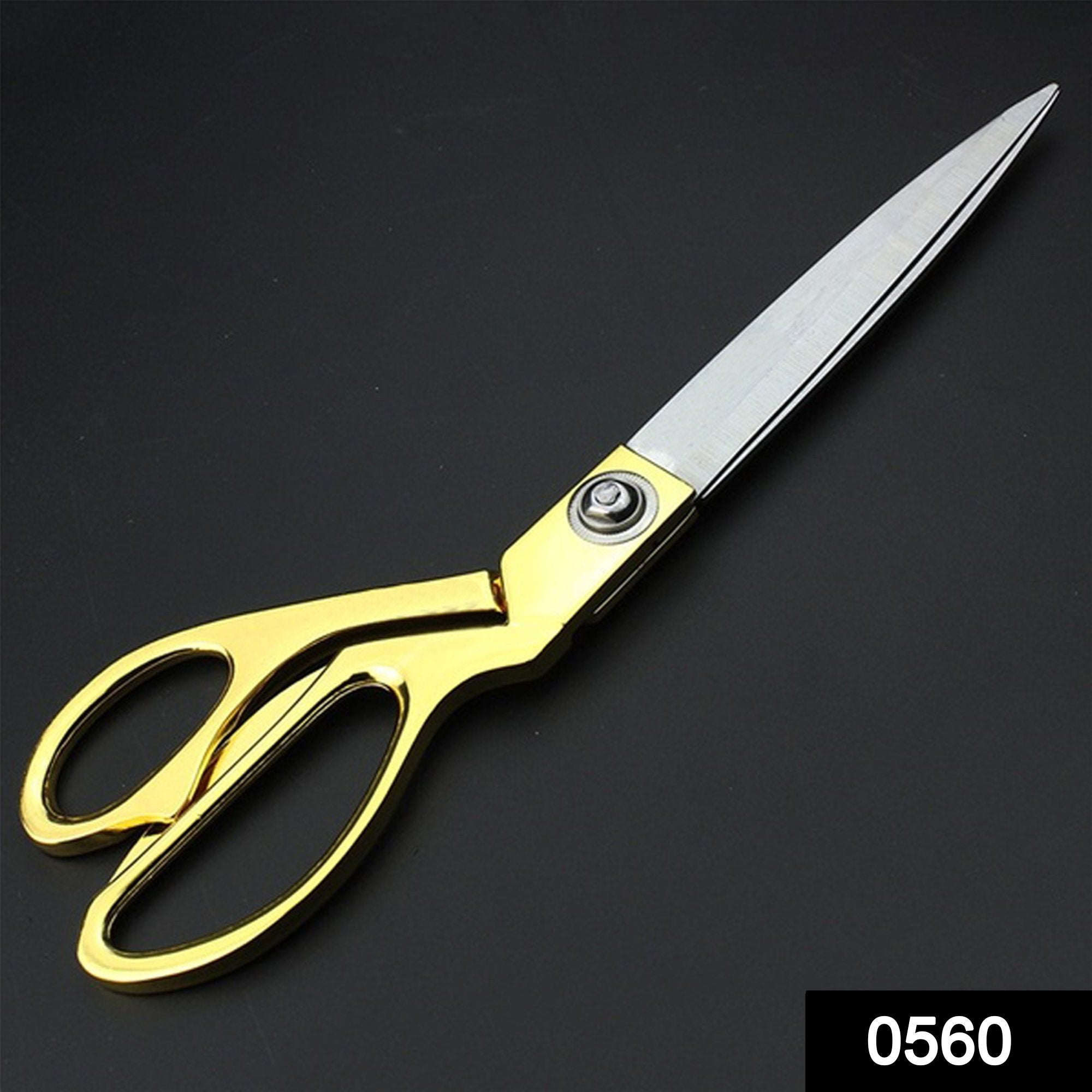 0560 Gold Plated Professional Cloth Cutting Scissor - SkyShopy 0560 Gold Plated Professional Cloth Cutting Scissor - SkyShopy